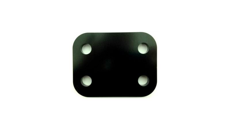 Photo of 2" Black Towbar Drop Plate