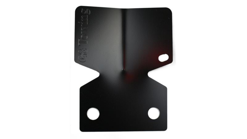 Photo of Black eCoated Towbar Bumper Protector Plate