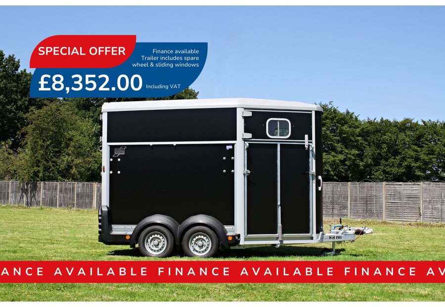 Photo of Ifor Williams HB511 Double Horse Trailer - Black