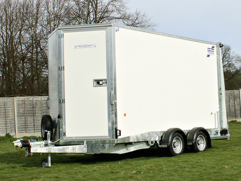 Ifor Williams BV126G Trailer with Ramp Doors