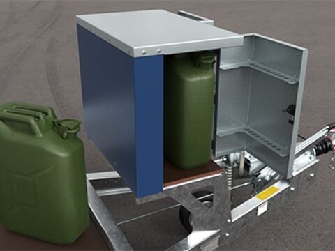 Brian James C2 & C4 Fuel Can Storage Box