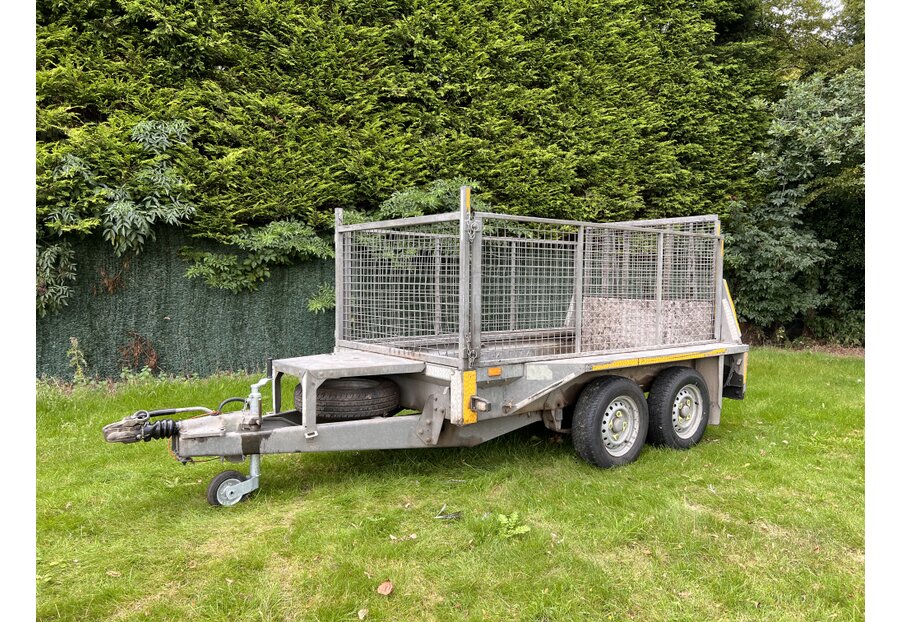 Photo of Used Ifor Williams GX84 Plant Trailer with Mesh Sides