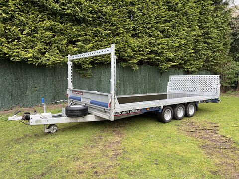 Photo of Used Brian James Cargo Connect Tilt-Bed 475-4452 Flatbed 4.5m x 2.13m Trailer