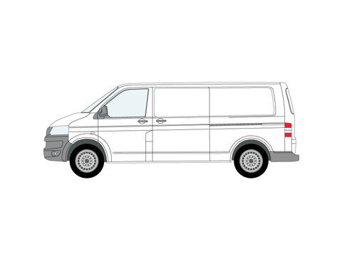 Photo of T5 Transporter L2 LWB H1 Low Roof Tailgate