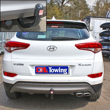 Tucson TowTrust Swanneck Towbar