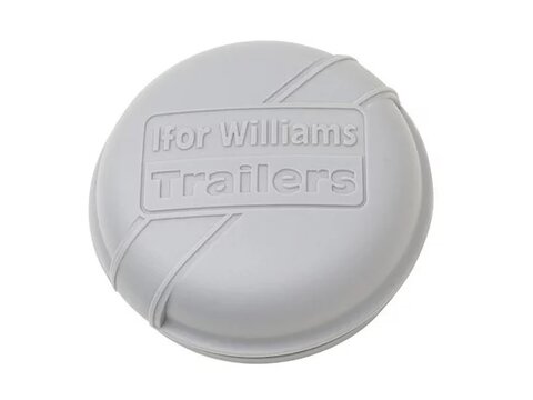 Photo of Ifor Williams 76mm Grey Trailer Hub Grease Cap - P1258