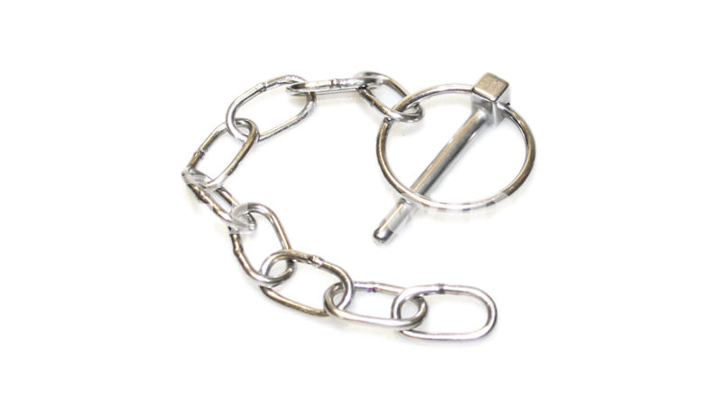 Photo of Ifor Williams 6mm Stainless Steel Lynch Pin & Chain - P1110/50SS