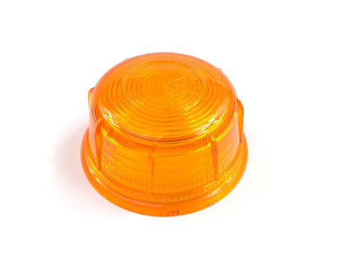 Amber Round Lens 
