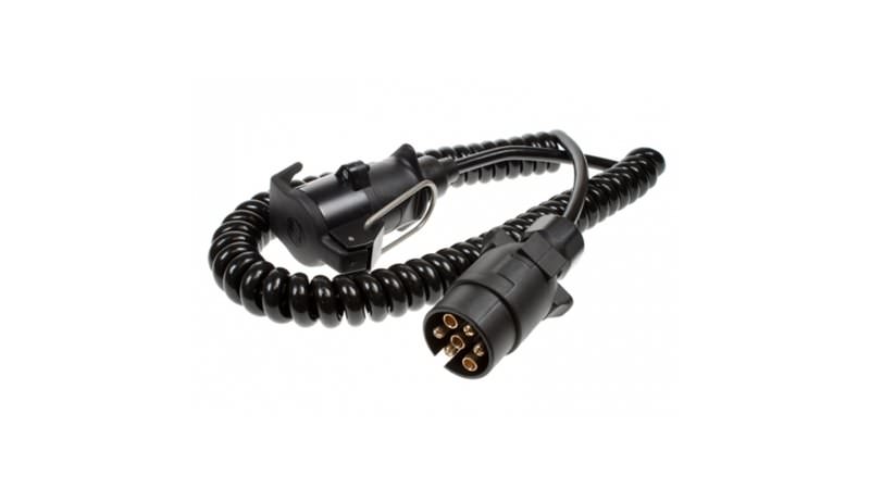 Photo of 2.5m 7 Pin Trailer Suzzy Coiled Extension Lead