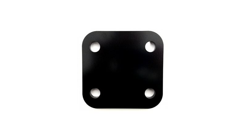 Photo of 3" Black Towbar Drop Plate
