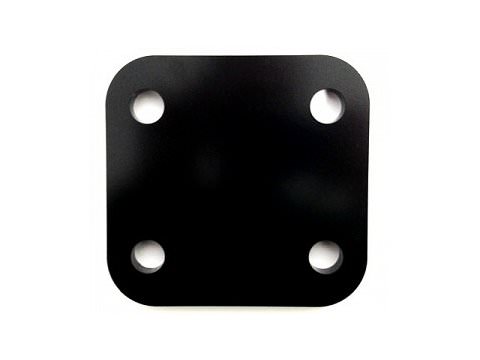 Photo of 3" Black Towbar Drop Plate