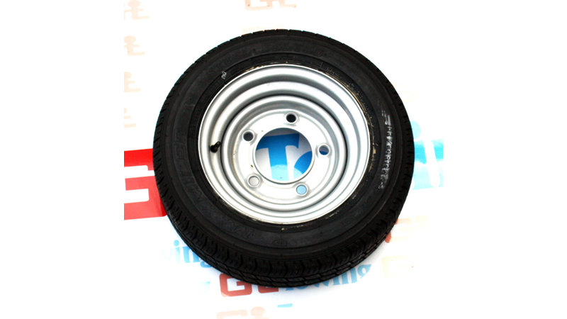 Photo of 185 / 60 R12 10Ply Tyre fitted onto a 5 Stud 6.5" PCD Rim