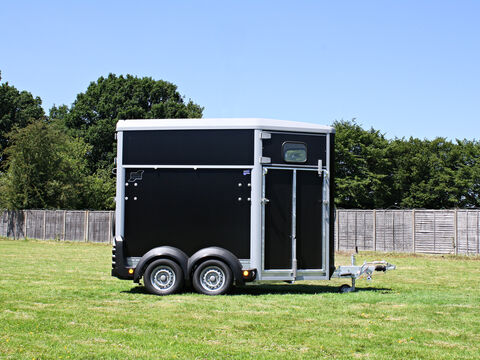 Photo of Ifor Williams HB403 Single Horse Trailer - Black