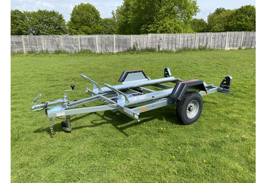 Double dirt bike trailer online