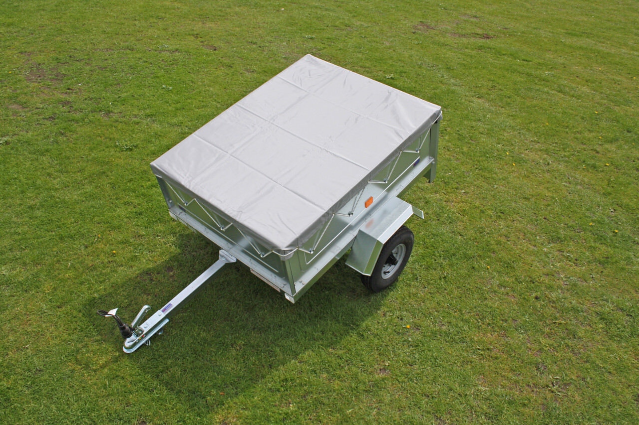 One Size Natural Maypole MP68128 High Cover and Frame to fit MP6812 trailer 