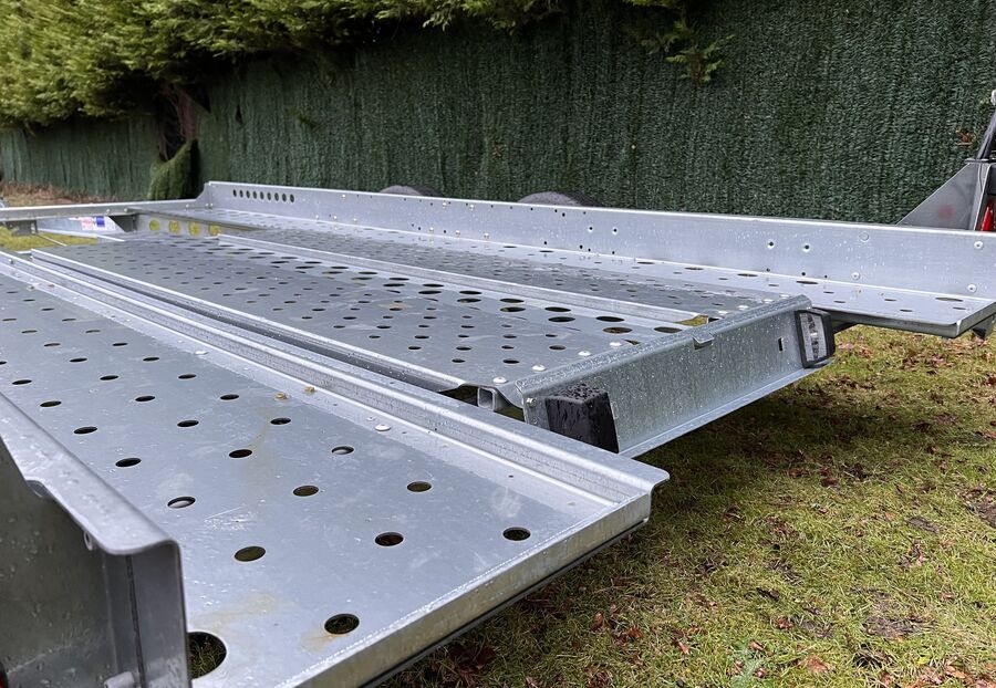 Ifor Williams CT136HD Car Trailer Ramps and Bed