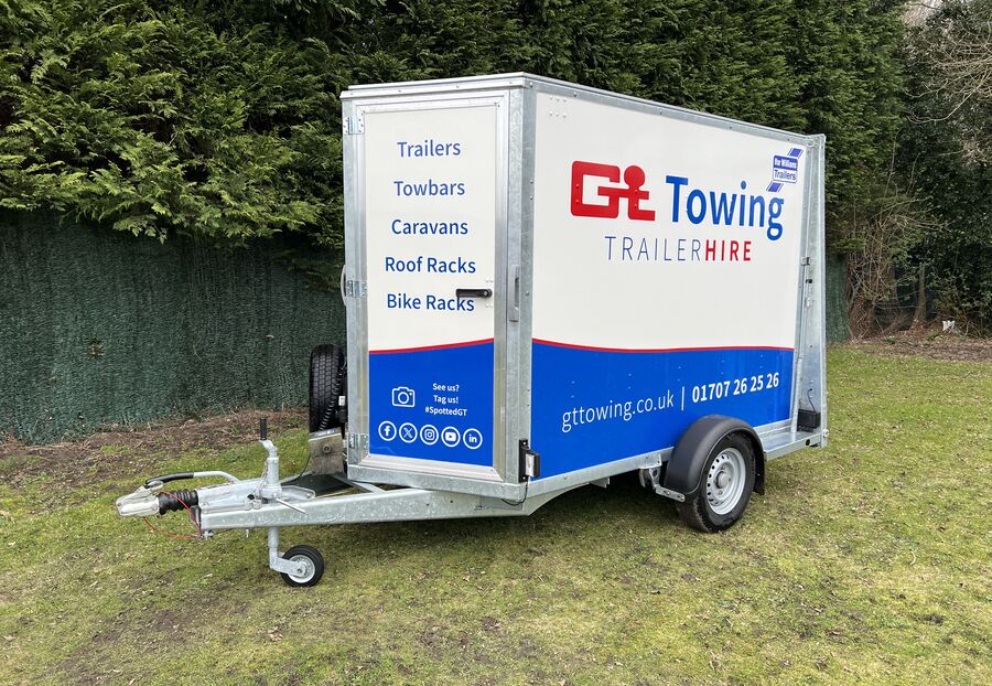 Ifor Williams BV85G Single Axle Enclosed Trailer Hire