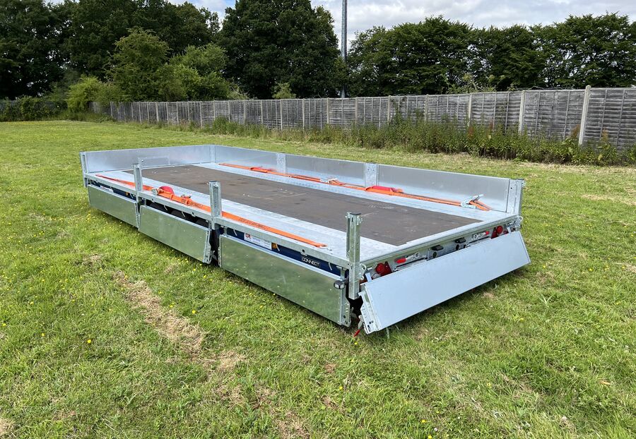 Brian James 5.5m x 2.02m Tilt Bed Cargo Connect Car Trailer Hire & Goods Trailer Hire (CT15)