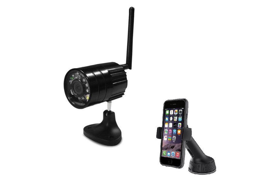 Ifor Williams Horse Trailer CCTV Camera and Phone Holder - KS1015