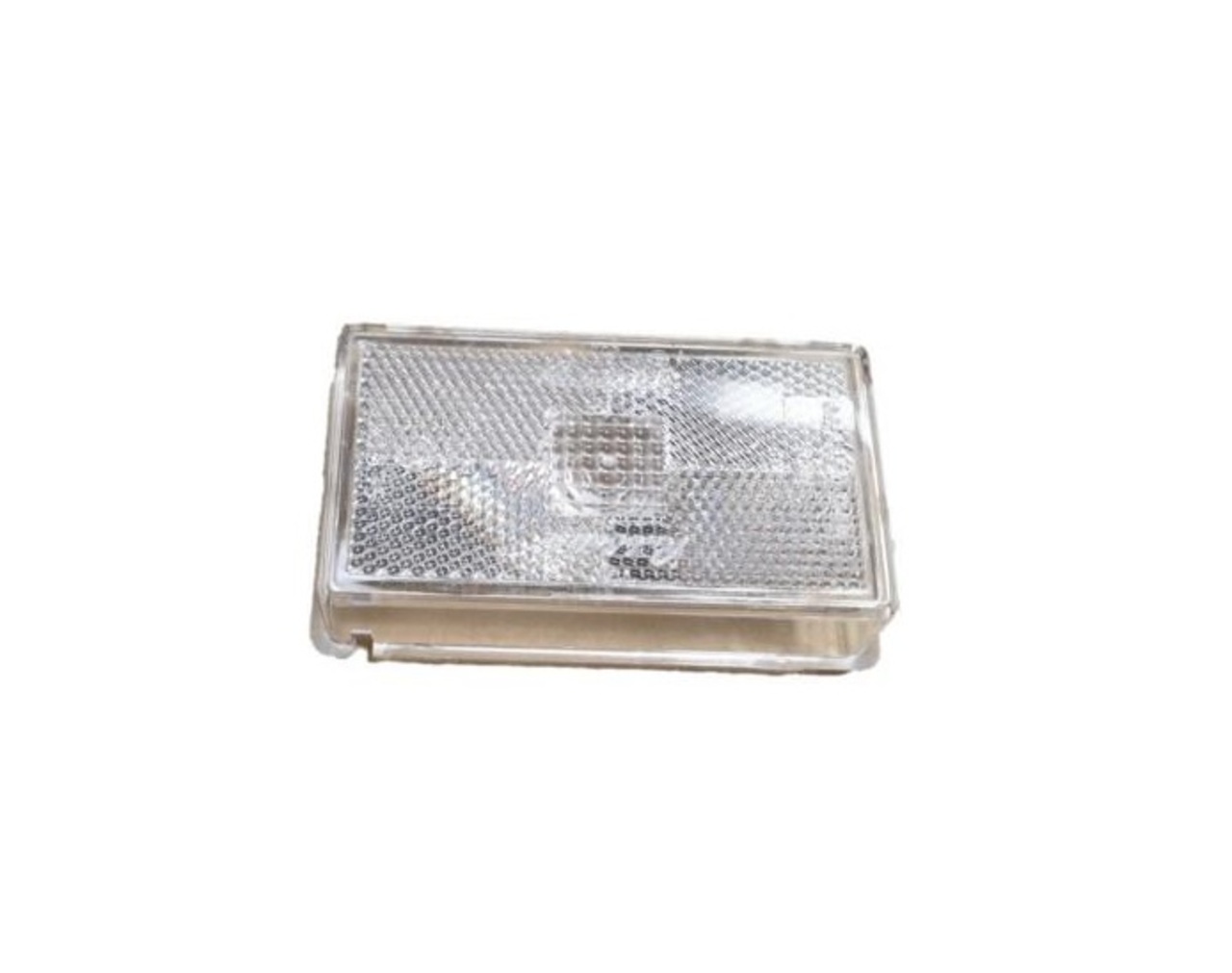 Square Rubbolite Rear Fog Lamp/Light Lens for Ifor Williams Trailers PO6770/F
