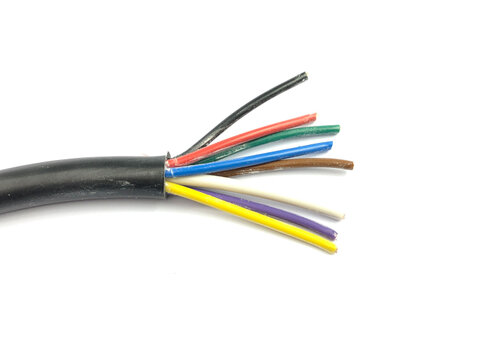 Photo of 8 Core 12N Black Towbar / Trailer Lighting Cable