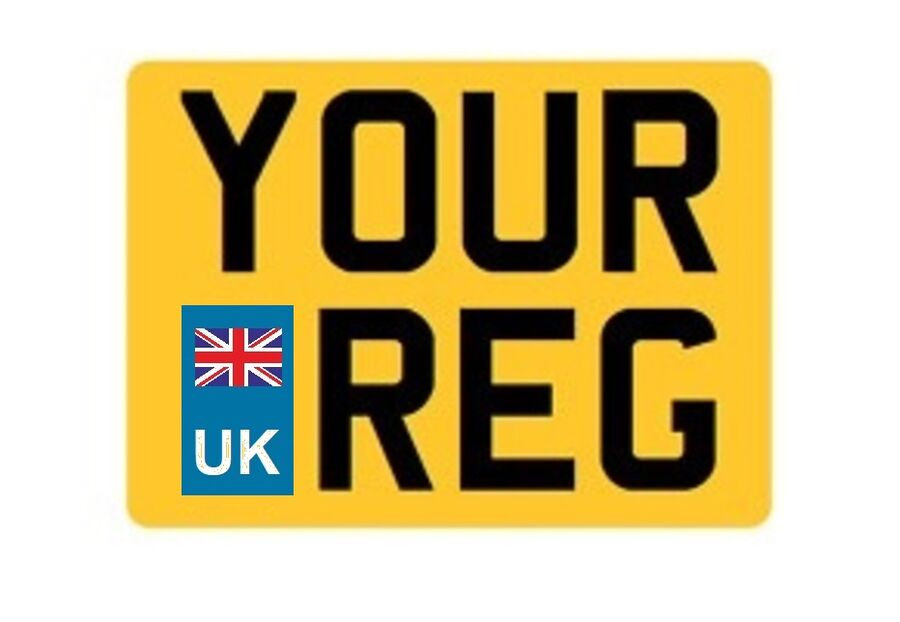 UK Rear Square Number Plate Supplier