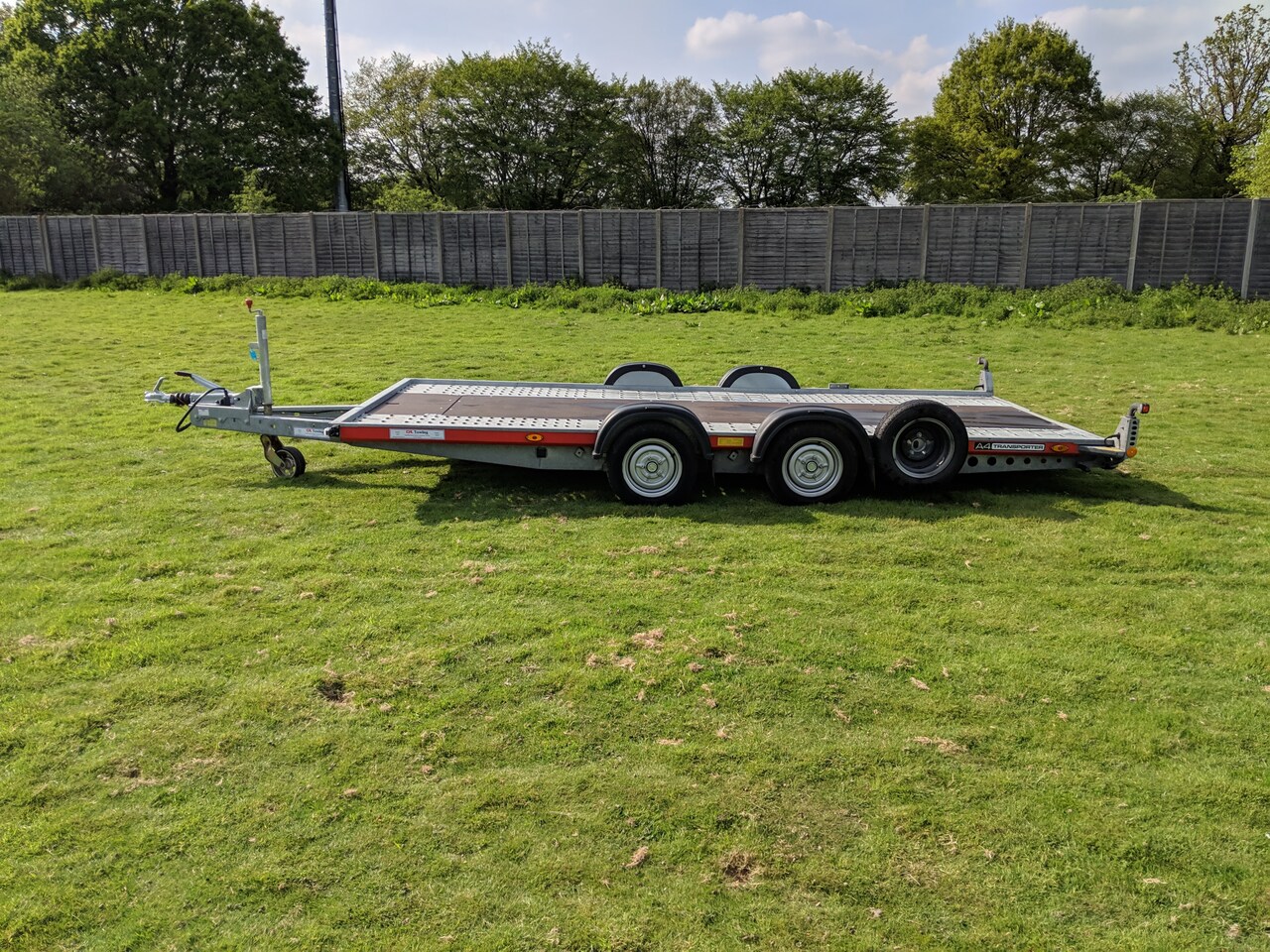 Used Brian James A4 125-2323 Car Trailer