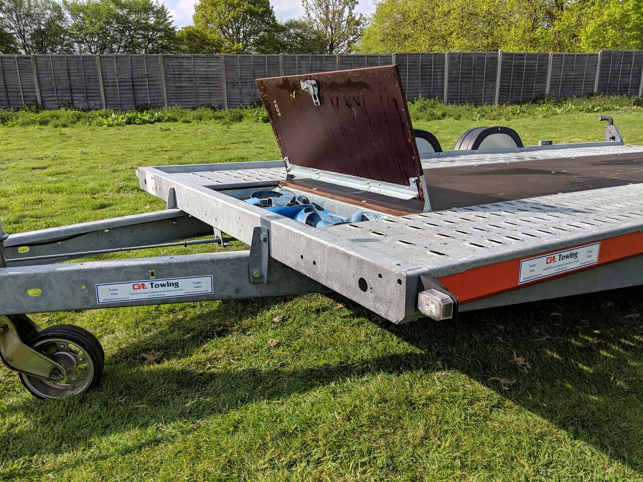 Used Brian James A4 125-2323 Car Trailer