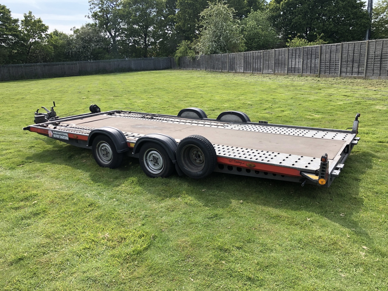 Ex-Hire Brian James A4 125-2423 Car Trailer