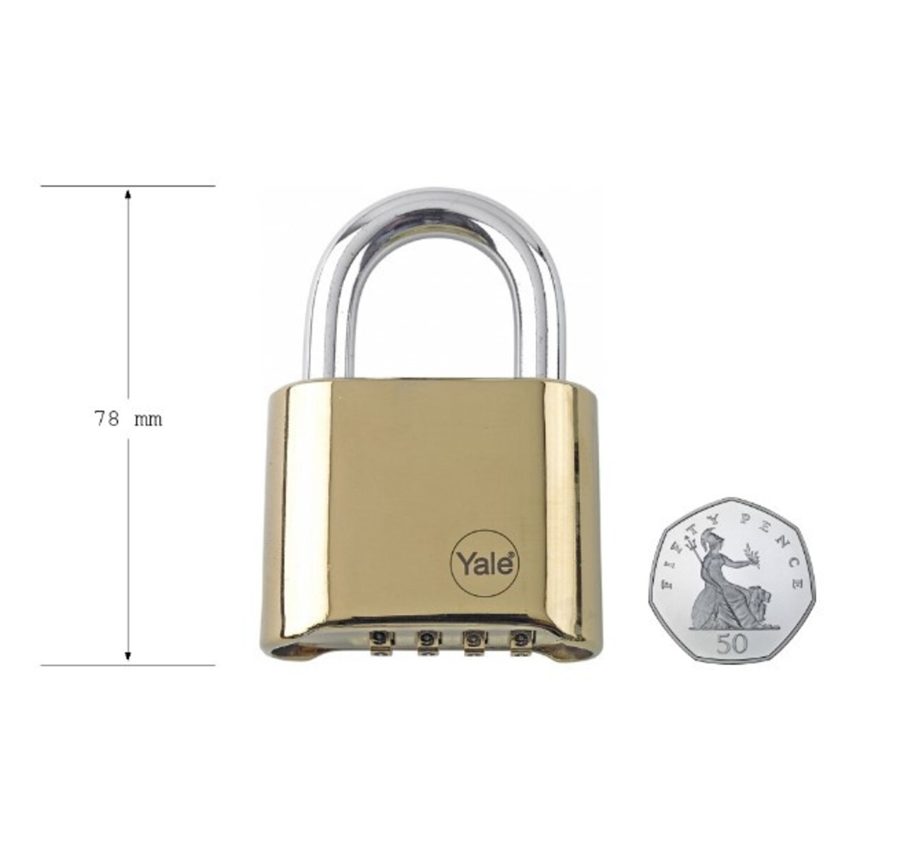 yale combination padlock