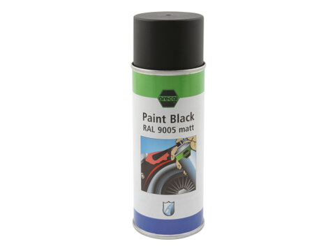 Photo of ARECAL RAL9005 Black Matte Spray Paint 400ml