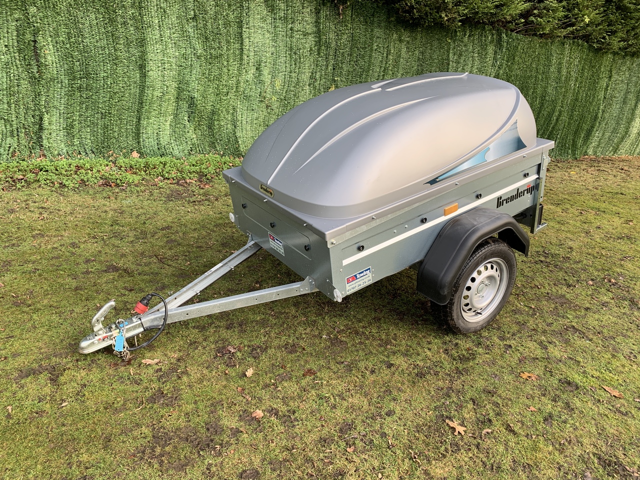 Used Brenderup 1150s Hard Top Luggage Trailer