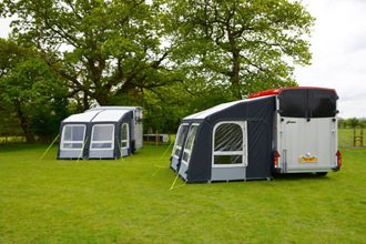 Ifor Williams HBX Horse Trailer with Awning