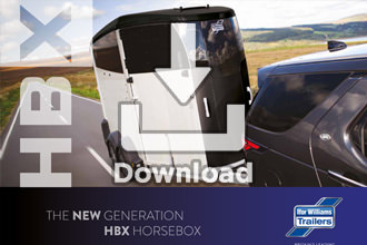 Ifor Williams HBX Horsebox Brochure