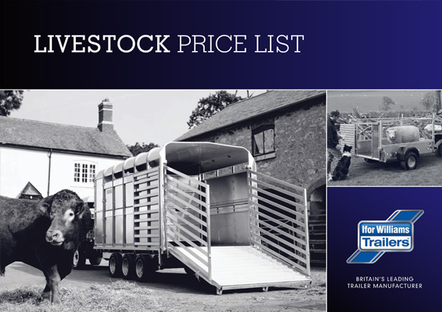 Ifor Williams Livestock Price List