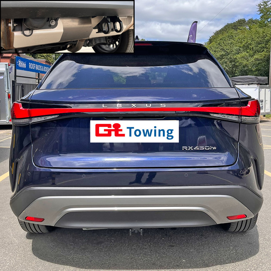 Lexus Original Equipment Detachable Towbar 