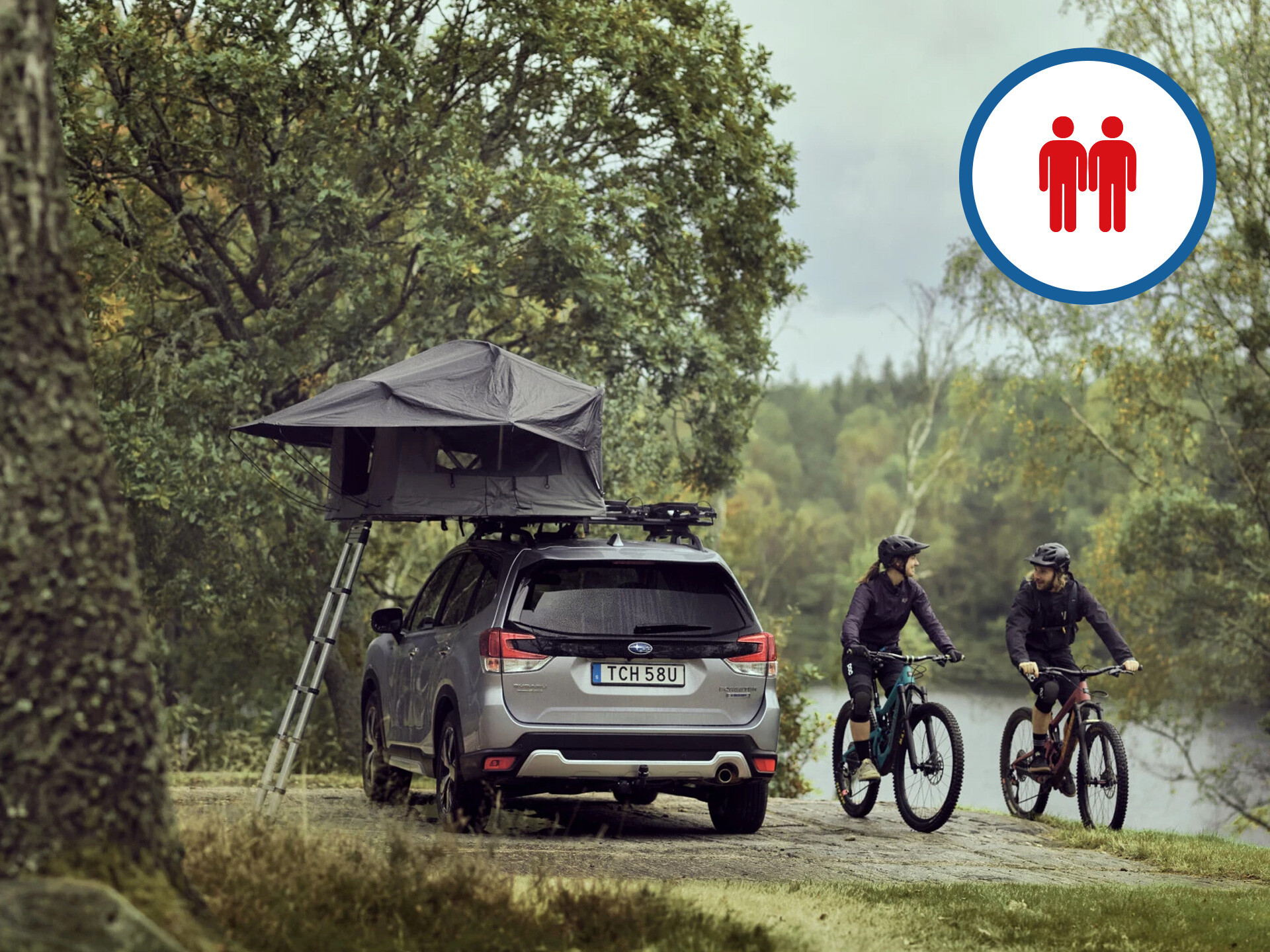 Thule Foothill Roof Tent river camping