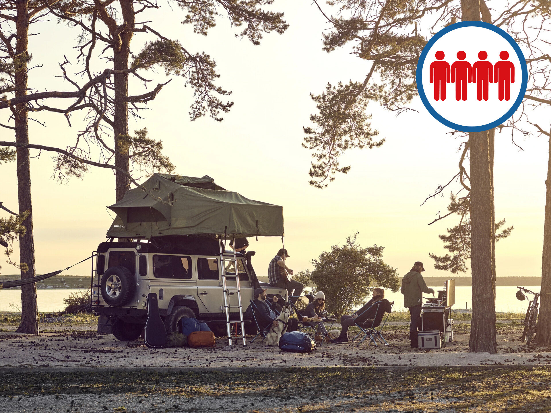 Thule Tepui Autana 4 Person Roof Tent with Awning and Annex