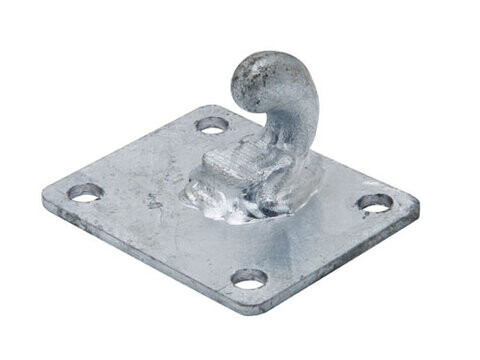 Ifor Williams CT177 Tilt Bed Hook on Plate - AS3713