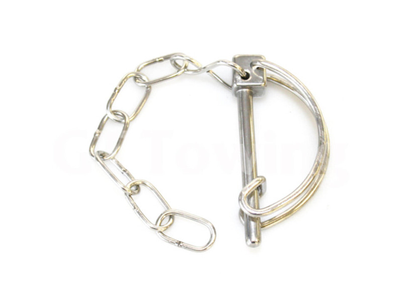 Ifor Williams HB506 & HB511 Curved Lynch Pin & Chain - CP00581