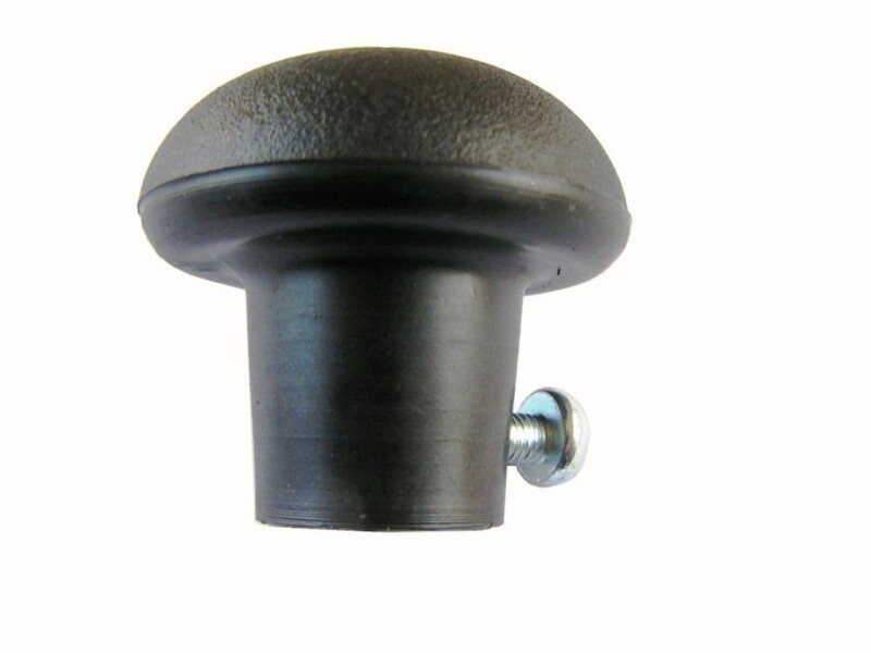 Knott Jockey Wheel Black Handle / Knob