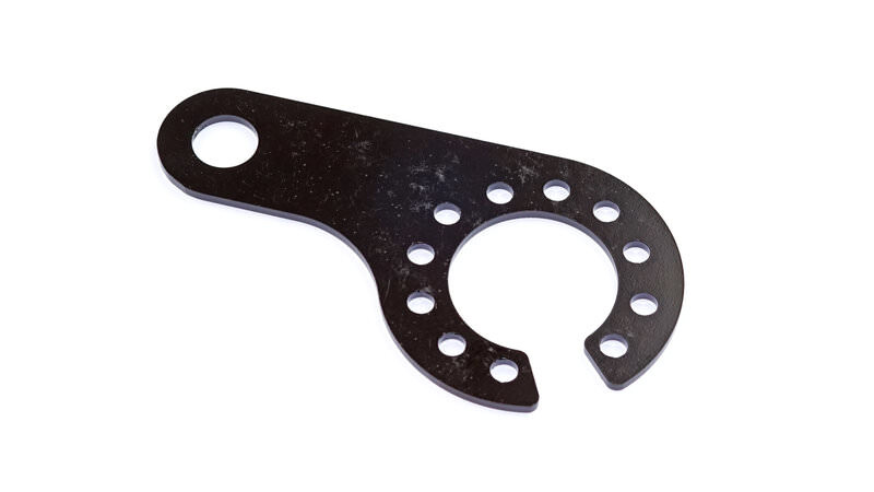 Towbar Socket Mounting Plate With Single 16mm Bolt Fixing