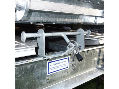 Ifor Williams TT3017 & TT3621 Tipper Skid Ramp Holder Carrier - KX6315