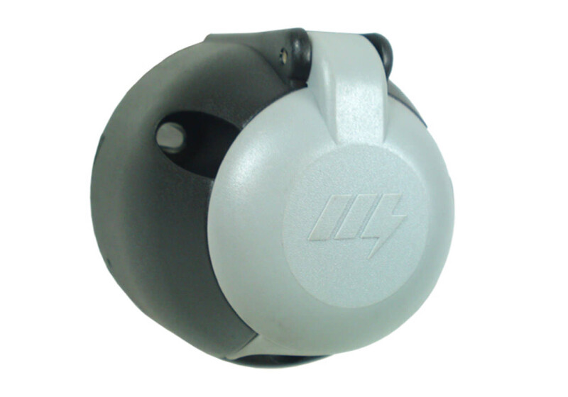 7 Pin 12S Caravan Plastic Socket