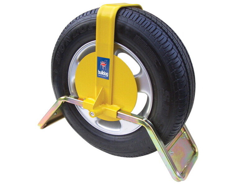 QD-13 Bulldog Trailer Wheel Clamp [195/50R13 / 195/60R12]