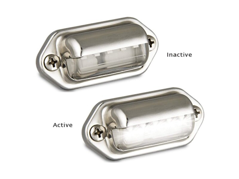 Chrome Plated Step Lamp - 6505WM