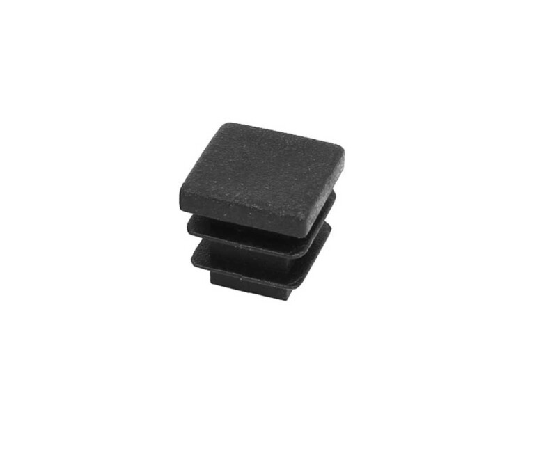 Black Plastic End Cap Bung 30mm x 30mm