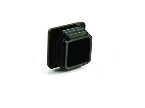 Black Plastic End Cap Bung 40mm x 40mm