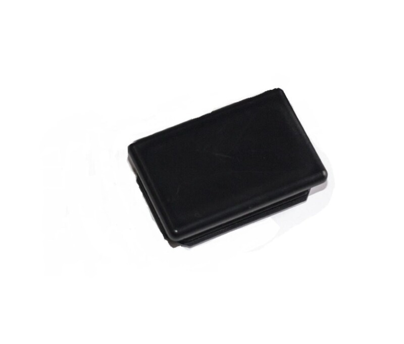 Black Plastic End Cap Bung 60mm x 40mm