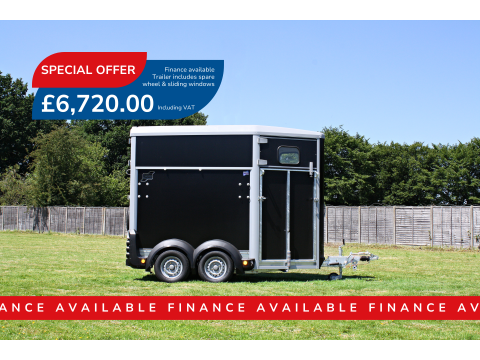 Ifor Williams HB403 Single Horse Trailer - Black
